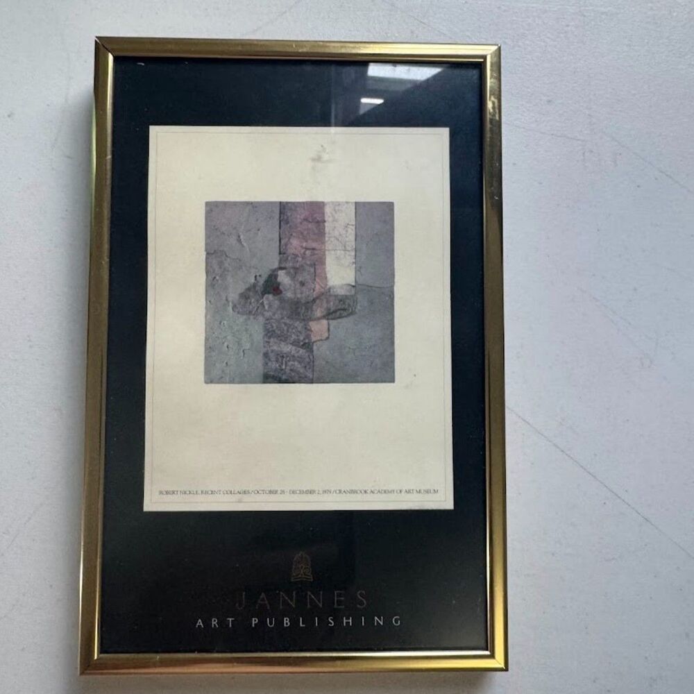 Wall Art: Framed Exhibition Print Jannes Art Publishing 1979